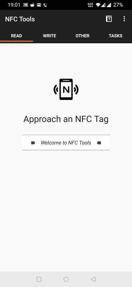 unable to read nfc